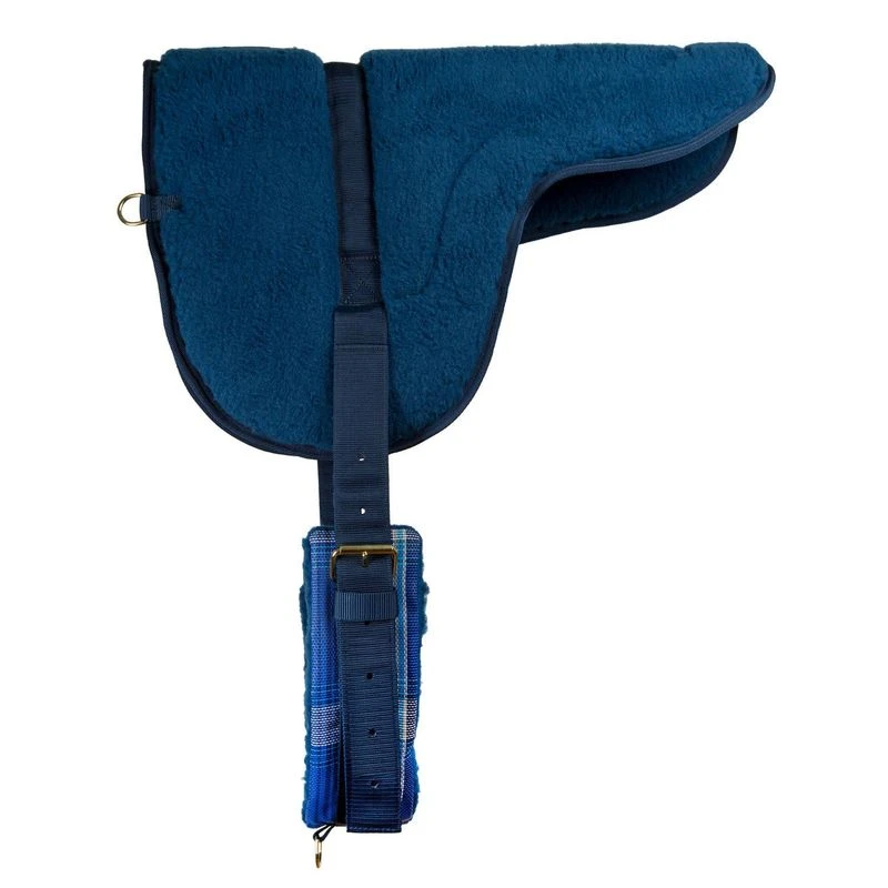 Kensington Fleece Bareback Pad - Kentucky Blue 1 Kensington Fleece Bareback Pad - Kentucky Blue