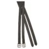 Collegiate Luxe Stirrup Leathers - Black