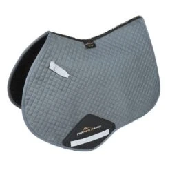 Shires Performance Suede Jump Saddle Pad - Grey