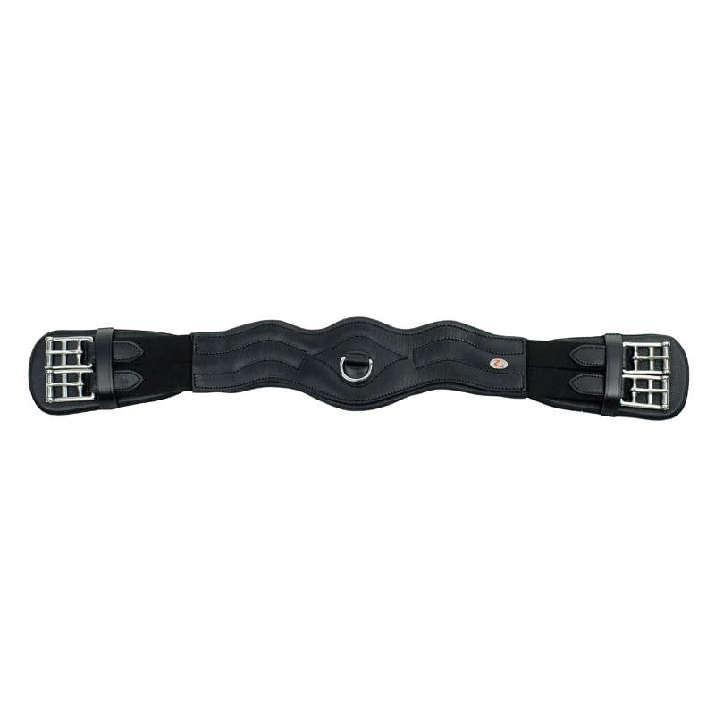 Horze Dressage Smooth Girth - Black 1 Horze Dressage Smooth Girth - Black