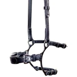Nunn Finer Adjustable Lever Noseband - Black/Zinc