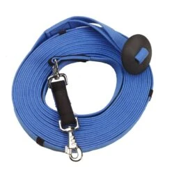 Centaur Cotton Web 35ft Lunge W/Donut - Sapphire