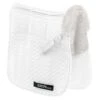 Ovation Europa Oversize Six Shim Dressage Pad - White/White