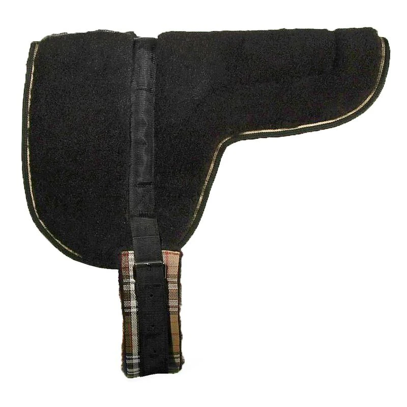 Kensington Fleece Bareback Pad - Deluxe Black 1 Kensington Fleece Bareback Pad - Deluxe Black
