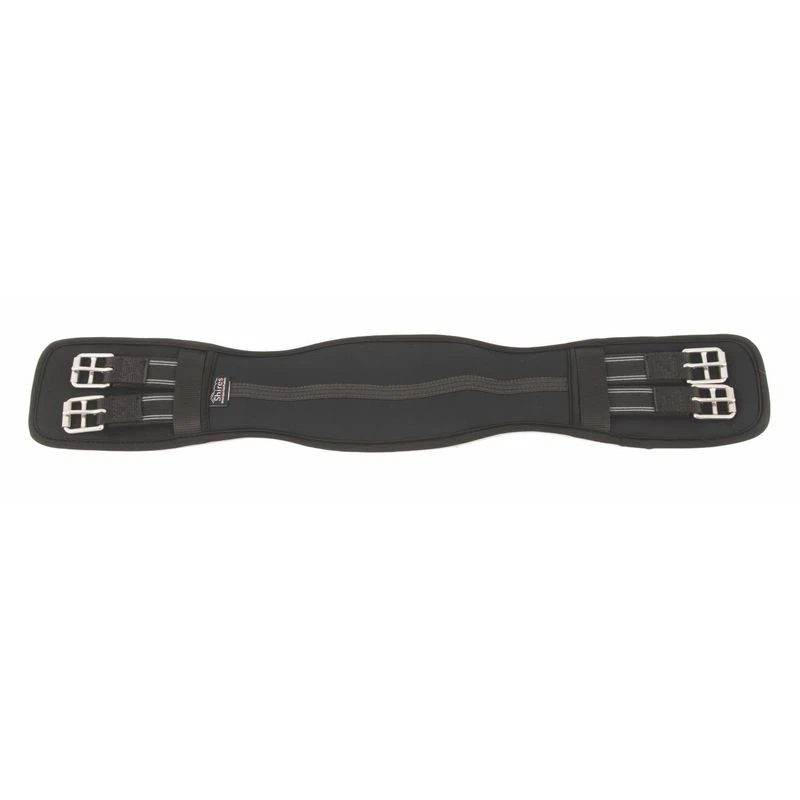 Shires Neoprene Dressage Girth - Black 1 Shires Neoprene Dressage Girth - Black