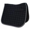 Toklat Tango Wave Dressage Saddle Pad - Black/Silver