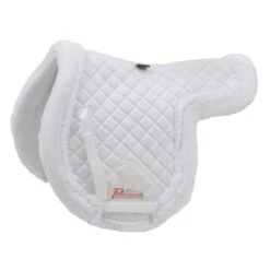 Shires ARMA Supafleece Fully Lined Shaped Saddle Pad - White