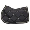 Back On Track Nights Collection A/P Saddle Pad - Graphite