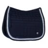 B Vertigo Cameron Double Corded Dressage Saddle Pad - Dark Navy