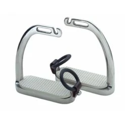 Shires Fillis Peacock Stirrups - Stainless Steel