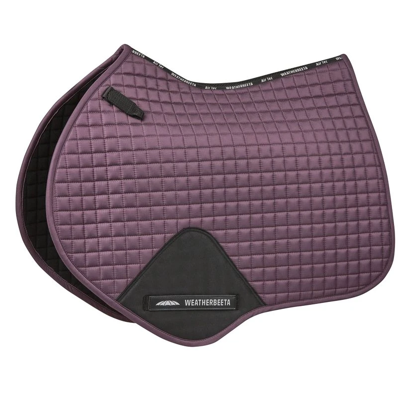 Weatherbeeta Prime Jump Shaped Saddle Pad - Mulberry 1 Weatherbeeta Prime Jump Shaped Saddle Pad - Mulberry