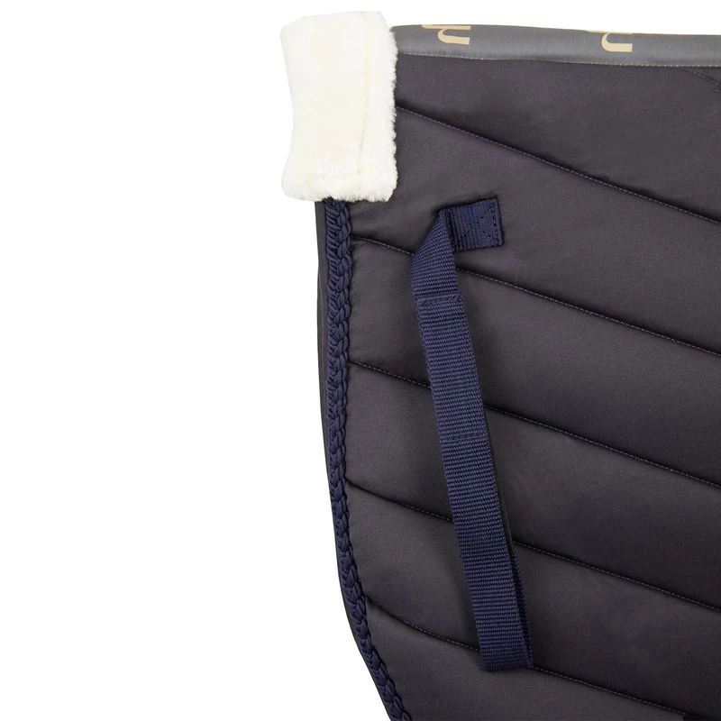 Horze Victoria Dressage Saddle Pad - Inkwell Navy 2 Horze Victoria Dressage Saddle Pad - Inkwell Navy - Image 2