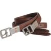 M. Toulouse European Style Double Leather Stirrup Leathers - Chocolate