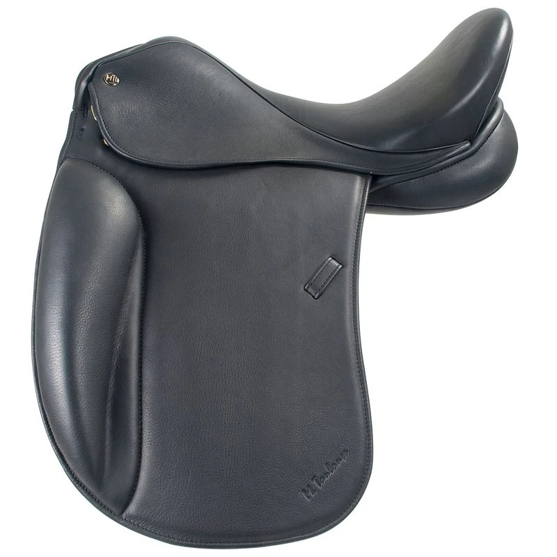 M. Toulouse Verona Monoflap Dressage Saddle - Black 1 M. Toulouse Verona Monoflap Dressage Saddle - Black