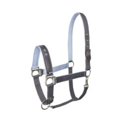 Horze Arizona Fleece Lined Halter - Smoked Pearl Grey