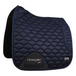 Fair Play Hexagon Air Mesh Dressage Saddle Pad - Navy