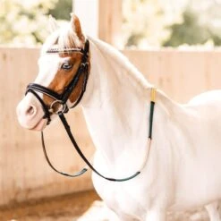 Horze Magical Carousel Pony Bridle W/Crystal Curved Noseband - Pink Salt 5 Horze Magical Carousel Pony Bridle W/Crystal Curved Noseband - Pink Salt -Kensington Supplies Shop 696056 800 800